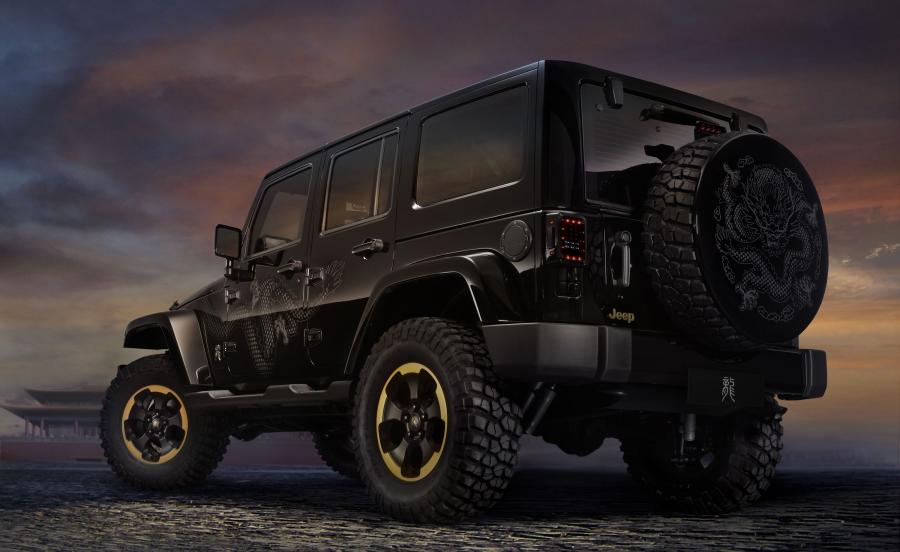  Jeep Wrangler Dragon Design Concept 2012 года  (фото 27 из 29)